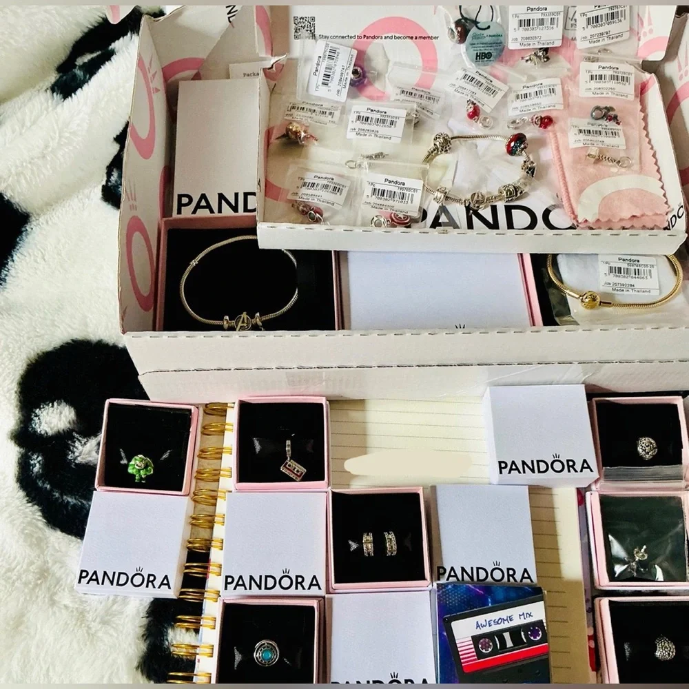 17cm Pandora All Logo x Stranger Things Bracelet Only New
